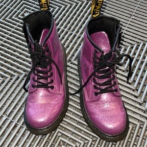 Girls Pink Dr Martens - Size 2